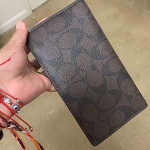 Coach check wallet